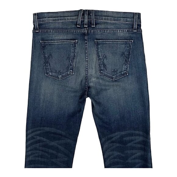 EUC Anthropologie McGuire Denim Majorelle Flare Jeans in Sleeping Gypsy - Sz 27 - Picture 4 of 10